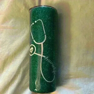 Epoxy travel tumbler